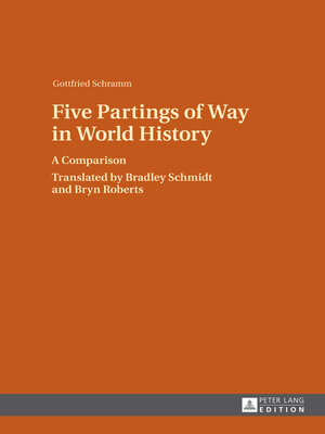 cover image of Five Partings of Way in World History